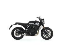 Arrow Exhaust Terminal Rebel Dark Alux Brixton Crossfire 500 X 2021-2022