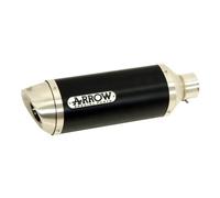 Arrow Exhaust Terminal Thunder Aluminum Black Suzuki SVF 650 Gladius 2009-2015