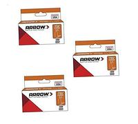Arrow Fastener 259 Genuine T25/T2025 9/16-Inch Staples, 1,000-Pack, 3 Pack