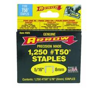 Arrow T50 Staples Size: 5/16" - 8mm Pack: 1250