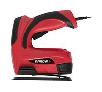 Arrow Fastener Arrow E21 Cordless Electric Light Duty Staple Gun, Black/Red