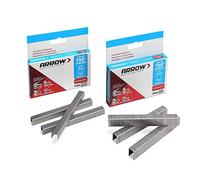 Arrow Fastener General-Purpose Staples Pack Set - Stainless Steel, T50 Compatible - 1/2" & 3/8"