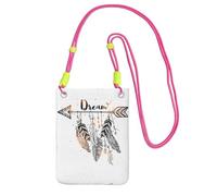 Arrow Feather Dream Compact And Lightweight Printed Messenger Bag Is Suitable For Daily Travel, Commuting And Shopping