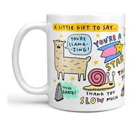 Arrow Gift Co Mug of Thank You - Little Gift to Say Thank You, Funny Thank You Mug, Friendship Gift, Positivity, Thanks, Best Friend Gift