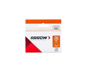 Arrow Heavy Duty T25 Round Crown Staples for Cable and Low Voltage Wiring for Marine Applications, 5000 Pack, Leg Length 3/8-Inch, Crown Width 1/4-Inch