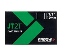 Arrow - Jt21 T27 Staples 10mm (3/8In) Box 5000