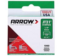 Arrow Staples for JT21 / T27 Staple Guns 6mm Pack of 1000