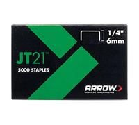Arrow - JT21 T27 Staples 6mm (1/4in) Box 5000 - ARRJT2114