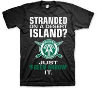 Arrow Just Green Arrow It T-Shirt Black