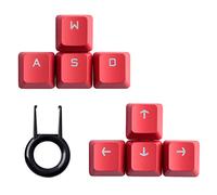 Arrow Keys ↑↓←→ Replacement Keycaps for Logitech G810 G413 G310 G910 G613 Keyboard Romer G (Up Down Left Right Keys) (Red)