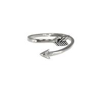 Arrow LDS CTR Ring by Ringmasters | Choose the Right Faith Ring | Keepsake LDS Jewelry, 4, Stainless Steel, No Gemstone