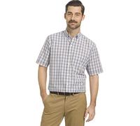 Arrow Men's Hamilton Poplins Short Sleeve Button Down Plaid Shirt, Riviera, XL