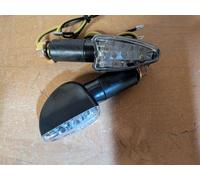 OXFORD Motorcycle Arrow Mini LED Replacement Indicator Black Short Stem Clear Lens EL337
