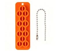 Arrow Nocks Holder and Arrow Tail Collector Arrow Nocks Storage Tray Lightweight Design for Archery Gear for Outdoor Adventures (Orange)