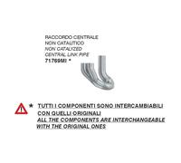 ARROW NON CATALYTIC CENTRAL LINK PIPE FOR DUCATI HYPERMOTARD 950 / SP 2022-2024