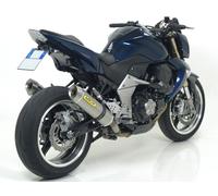 Arrow Thunder Approved Aluminium Kawasaki Z 1000 ´10-20 Homologated Muffler Silver Homologated unisex