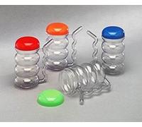 Arrow Plastic 14 oz. Sip A Mug - Clear (Cap Color May Vary) (Pack of 3)