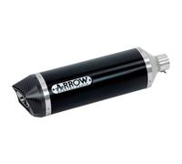 71698AON - Exhaust Muffler Arrow Maxi Race-Tech Dark Kawasaki ER-6N/F (05-11)