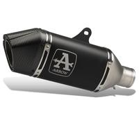 ARROW RACING VELOCE DARK ALUMINUM SILENCER + COVER FOR TRIUMPH TIGER 850 / 900 2