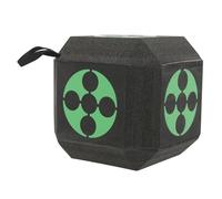 Arrow Shooting Target 23 * 23 * 23cm Practical Carrying Handle Cubic Archery Training Target Omni-directional Practice Outdoor Portable Archery Target for Archery Ranges, Outdoor Events