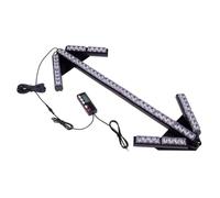 Arrow Signal Light 12V-24V Car Traffic Arrow Stick Flashing Light Indicator LED Light Truck Strobe Light, for Watering Cart Sweeper Work Car Construction Vehicle