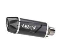 71967AKN - Exhaust Muffler Arrow Indy Race EVO Dark Kawasaki Z 500 (24-)