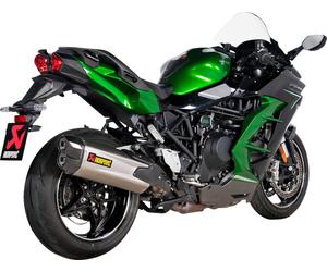 ARROW SLIP ON SILENCER TERMINAL TITANIUM KAWASAKI NINJA H2 SX SE 2022-2024