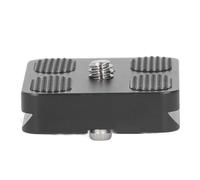 Arrow Storage Case Plate, Tripod Arrow Storage Case Plate Camera with 1/4 Inch Screw Black Aluminum Alloy Universal Slip Resistant for CAMBOFOTO, for for