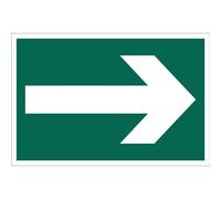 Draper Arrow Sign 300mm 200mm Standard