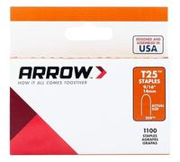 Arrow T25 14MM NORMAL STAPLES (5000) STEEL