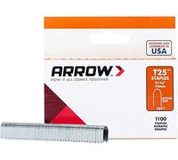 Arrow A259 T25 Round Crown Staples 9/16" (Pack Of 1000)