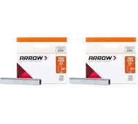 Arrow T25 Staples Box 1000 14mm 9/16-Inch, Grey (Pack of 2)