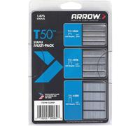 Arrow T50MP Staple Multi Pack (1875 Assorted Staples)