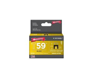 Arrow T59 Black Insulated Staples Size: 1/4" x 5/16" - 6mm x 8mm Pack: 300