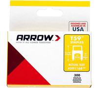 Arrow Insulated Staples T59 6 mm Pack of 300
