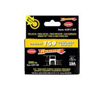 Arrow T59 Insulated Staples Clear (8 X 8mm)