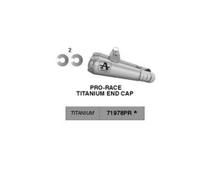 Arrow Terminali Scarico Pro Race Titanio Ducati Hypermotard 698 Mono 2024-2025