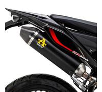 Arrow Thunder Aluminium Dark With Carbon End Cap Aprilia Rx/sx 125 ´21-22 Homologated Muffler