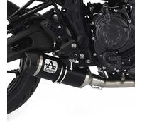 ARROW DARK ALUMINUM CARBON TERMINAL THUNDER APPROVED FOR YAMAHA MT-07 2021-2024