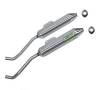 Arrow Thunder Aluminium/stainless Steel Pair Xt 660 R/x 04-16 Not Homologated Muffler