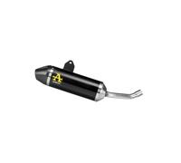 ARROW THUNDER DARK SILENCER ALUMINUM FOR FANTIC XEF / XMF 125 2023-2024