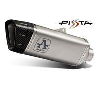 Arrow Pista Titanium Bmw 1000 Rr ´19-23 Not Homologated Muffler Silver Not Homologated unisex