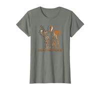 Arrow TV Series Deathstroke T-Shirt, Women, Olive Heather, Small