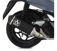 53540AKN - Exhaust Muffler Arrow Urban Aluminum Dark Honda PCX 125 (21)