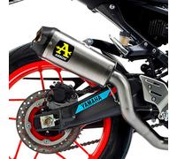 Arrow Works Titanium With Carbon End Cap Yamaha Mt-09 ´21-23 Homologated Muffler