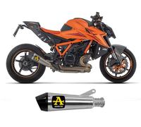 Arrow X-KONE Titan Exhaust Muffler Carbon end cap for KTM 1390 SUPERDUKE R 2024