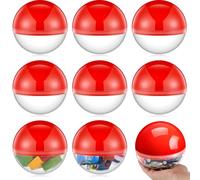 Arrowbash 16 Pcs 4 Inch Cartoon Ball Animation Empty Round Capsule Vending Machine Capsules with Clear Top Adult Birthday Gifts Stuffers DIY Craft Supplies Cartoon Multi-Item Party Favors (3.15 Inch)
