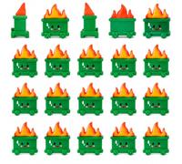 Arrowbash 40 Set Back to School Teacher Gift Resin Dumpster Trash Shape Emotional Desk Accessories, Funny Appreciation Present for Staff Coworker Nurse Responders Team Office Decor (Green)