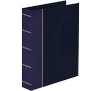 Arrowfile A4 Ultima Designer 4-Ring Binder Album | Premium Eco-Friendly Storage Folder (Navy/Blue)