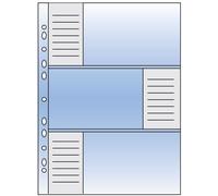 Arrowfile RA8115C Acid-Free Photo Refill Pages for 6x4 Prints, Pack of 10, Holds 60 Photos, Fits A4 Binders